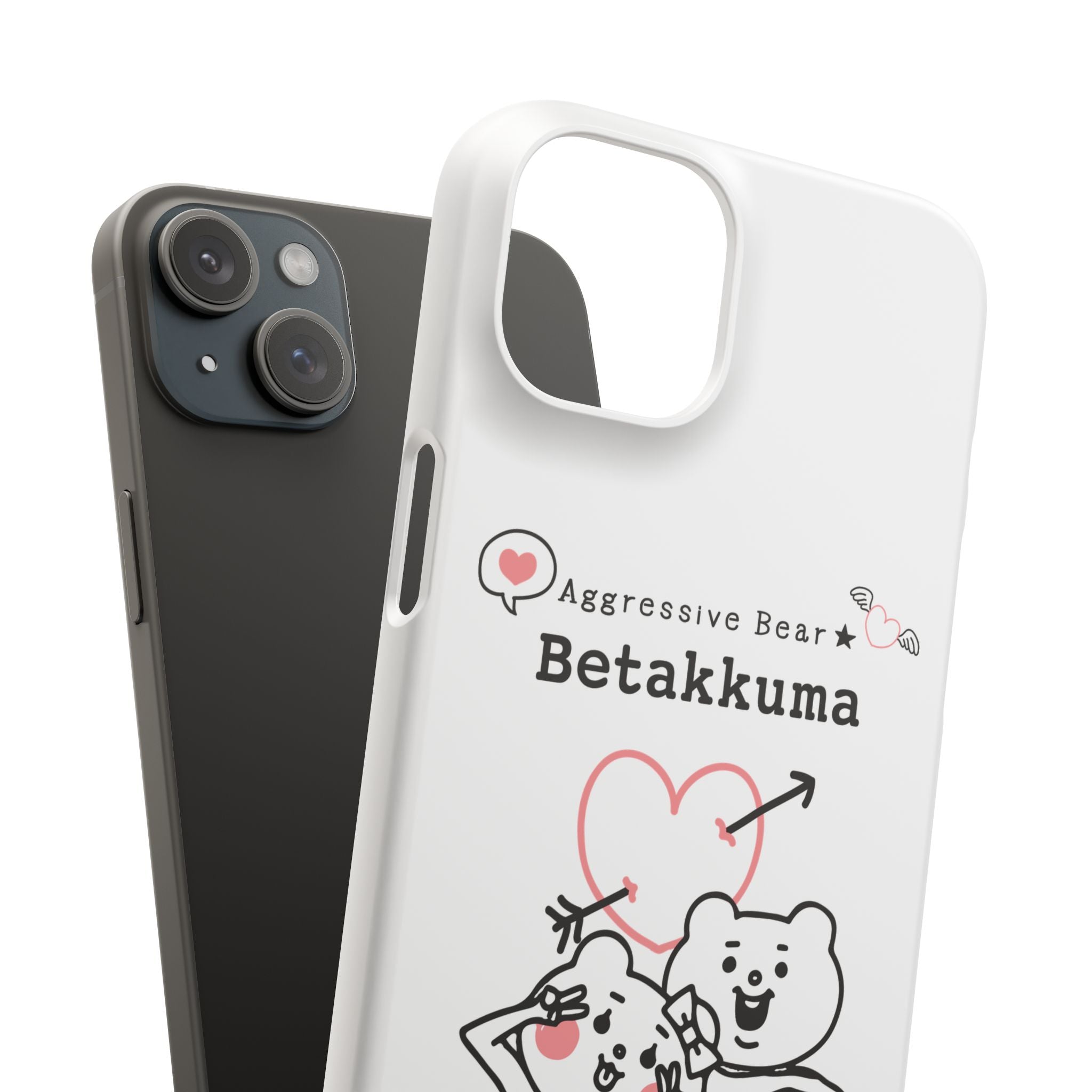 Betakkuma Arrow Heart Phone Case